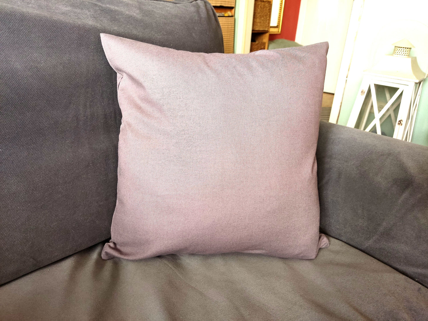 Nautical Pillow Cover Set - White Gray Patchwork Sailing Boat Coastal Decor