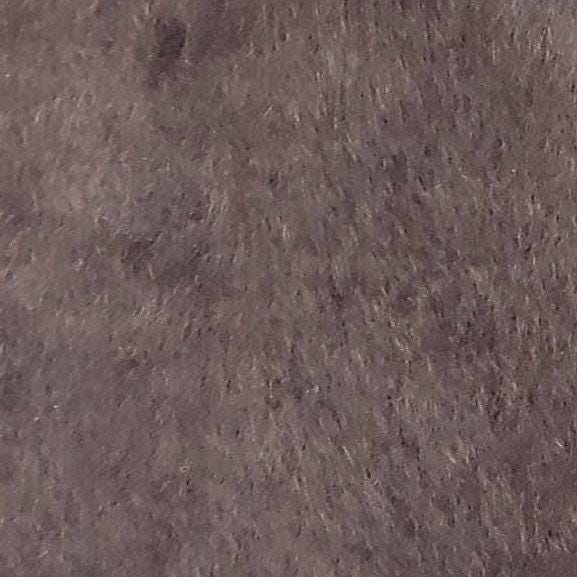 Faux Fur Tote Handbag - Brown Crochet Large Shoulder Bag