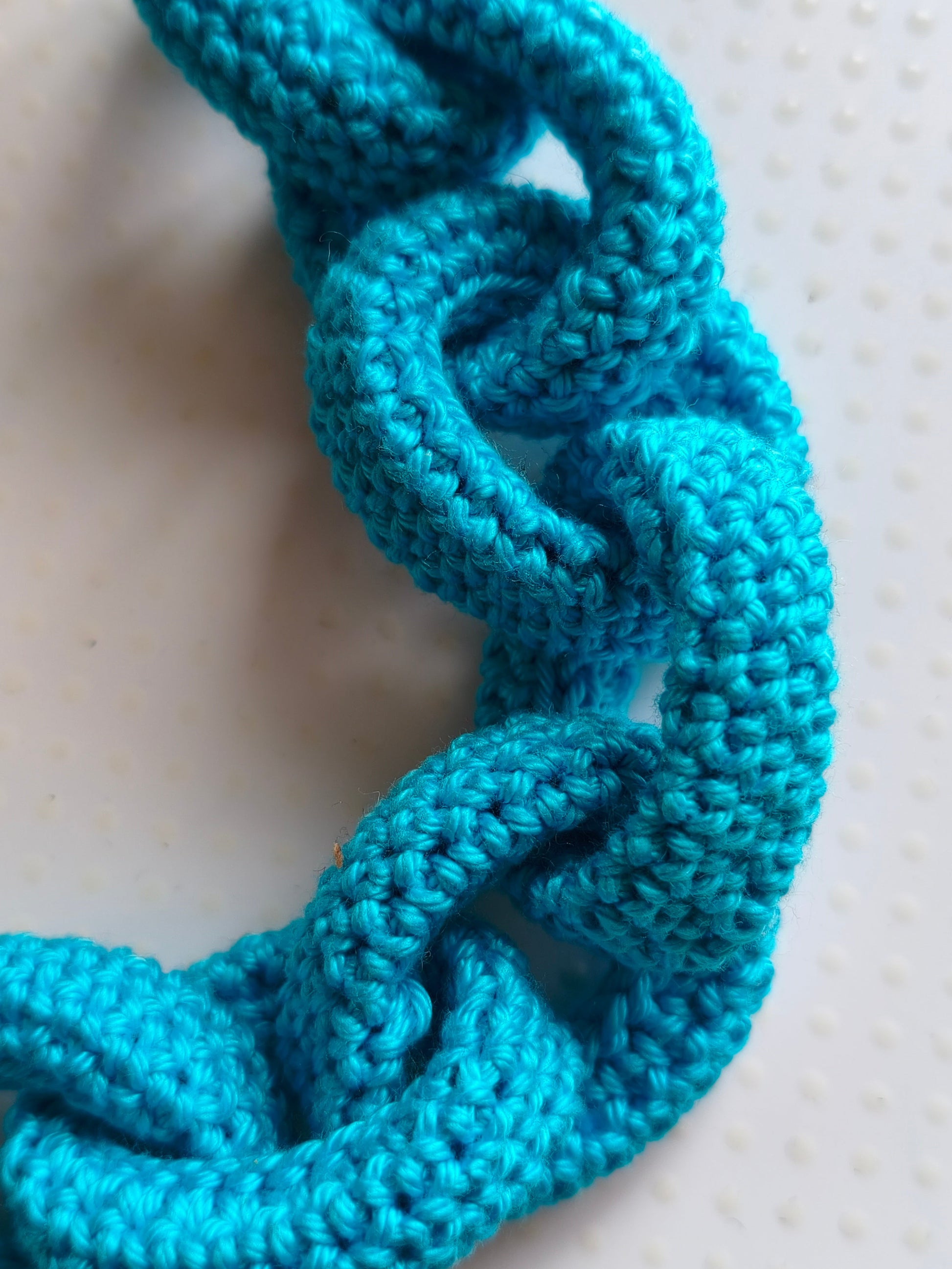 Crochet Purse Handles - Cotton Yarn Chain Bag Straps,Bright Colours Replacement Handbag Handles - StepToLight