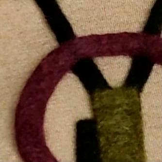 Geometric Felt Statement Necklace | Art to Wear | Handmade Merino Wool - StepToLight