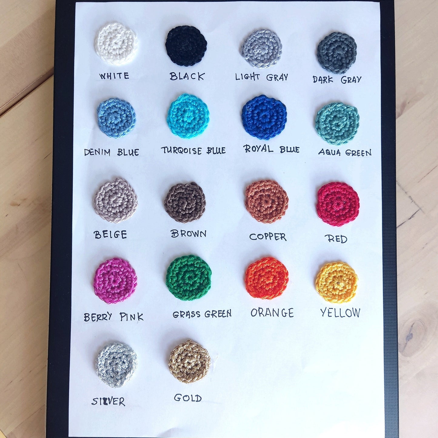 Chunky Crochet Hoop Earrings: Golden Yarn, Gold Plated Studs