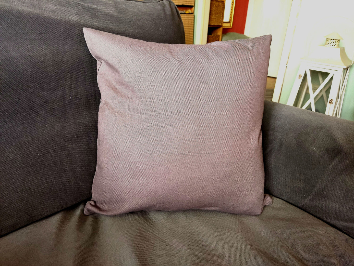 Handmade Nautical Pillow Cover - Patchwork Sailing Boat Nursery Decor