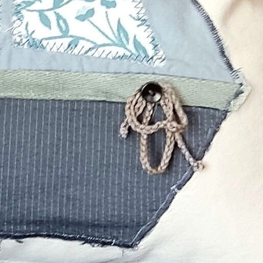 Nautical Pillow Cover Set - White Patchwork Sailing Boat Design