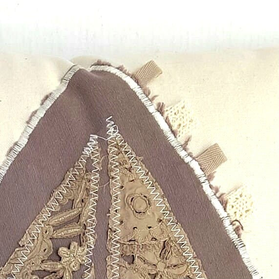 Nautical Pillow Cover Set - Handmade Patchwork Sailing Boat Coastal Decor