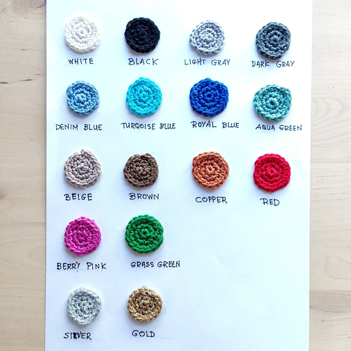 Beige Chunky Crochet Necklace - Handmade Boho Braided Statement Jewelry