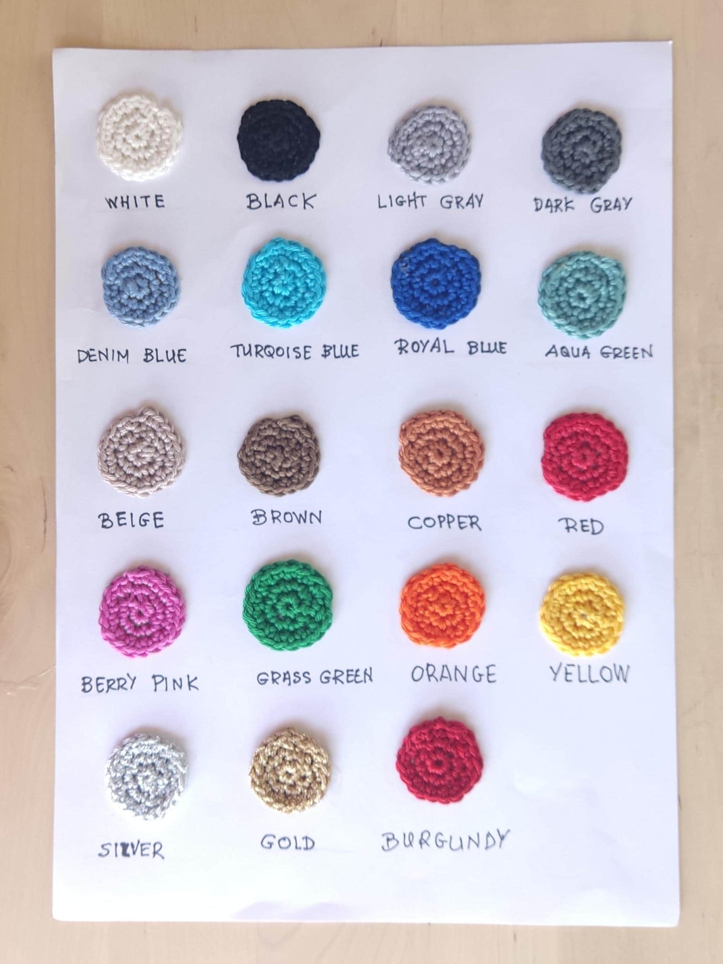 Royal Blue Multiway Crochet Statement Necklace - Curved Necklace & Multicolour Chunky Rings, Adjustable