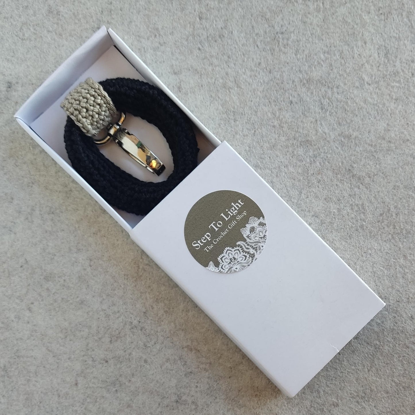 Crochet Keychain Charm - Handmade Bag Accessory, Car Key Holder, Gift for Her & Him