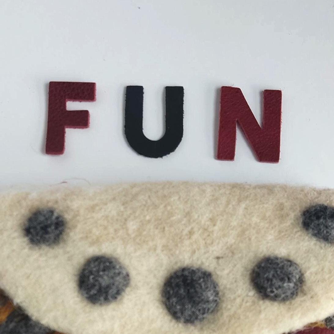 Personalised Soft Eyeglasses Case: Felt Sunglasses Holder with Magnetic Button