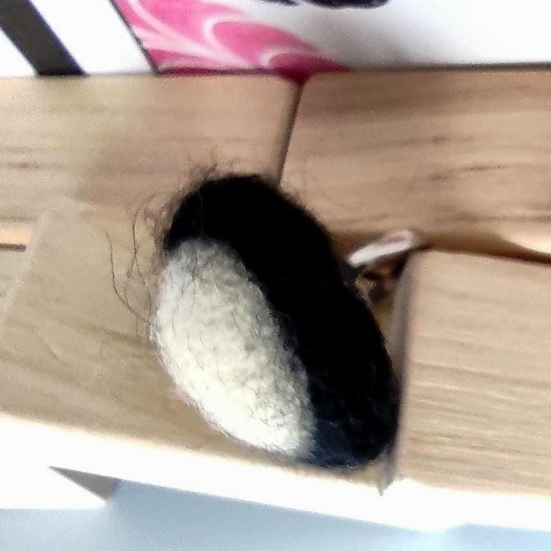 Statement Felt Ring Stack - Earthy Tones (Set of 3)