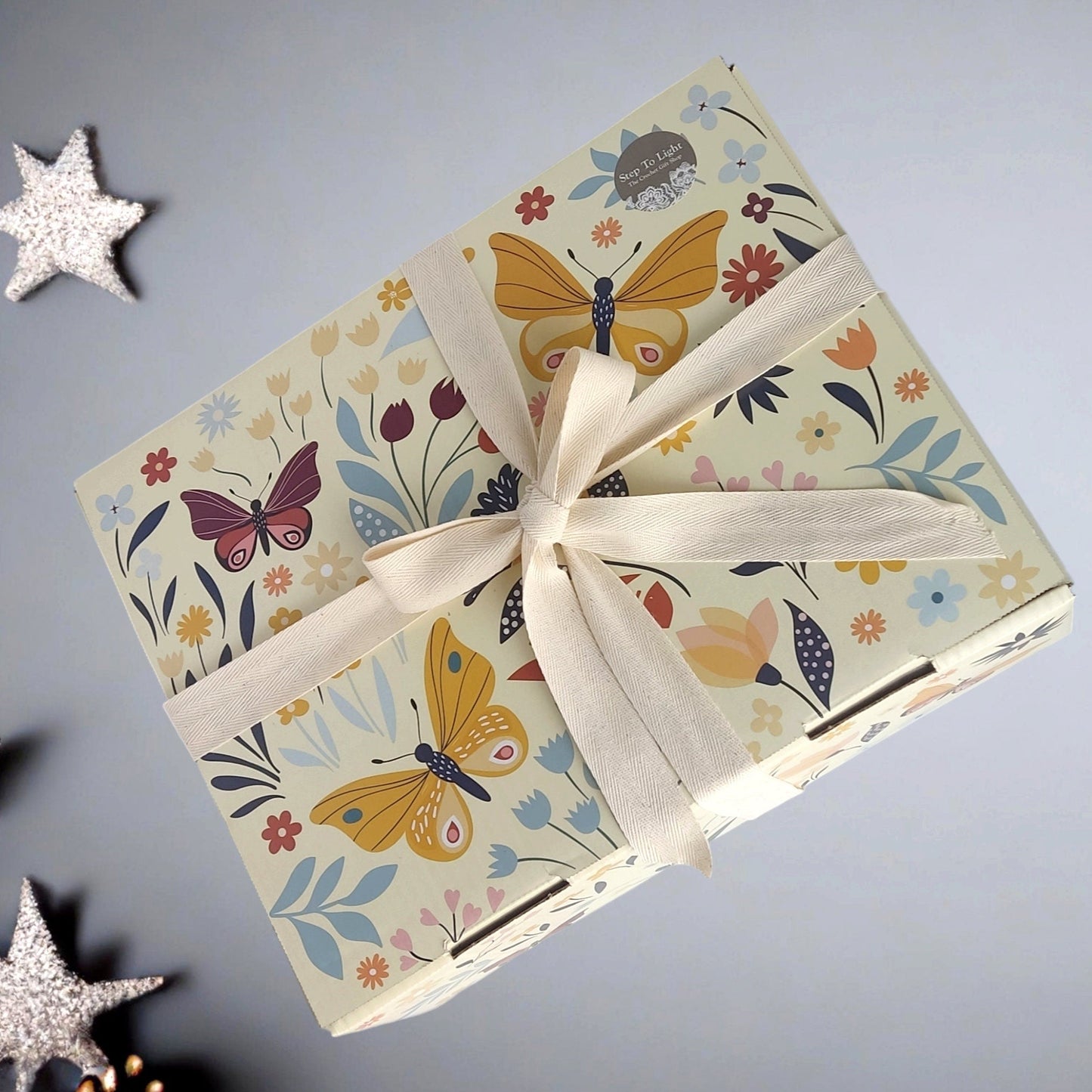 Knitted and Crochet Plushy Monkey , Stuffed Animal Monkey Beige White,30 cm Monkey Soft Toy, Crochet Knitted Animals,Handmade Baby Gift, - StepToLight