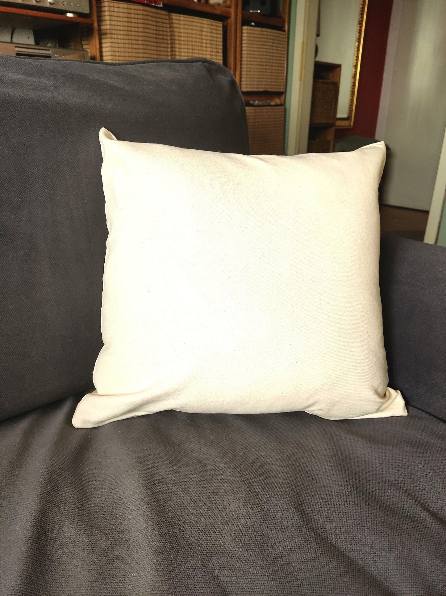 Nautical Pillow Cover Set - Handmade Patchwork Sailing Boat Coastal Decor - StepToLight