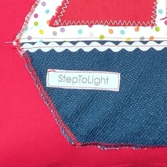 Nautical Pillow Cover Set - Red White Patchwork Sailing Boat Decor - StepToLight