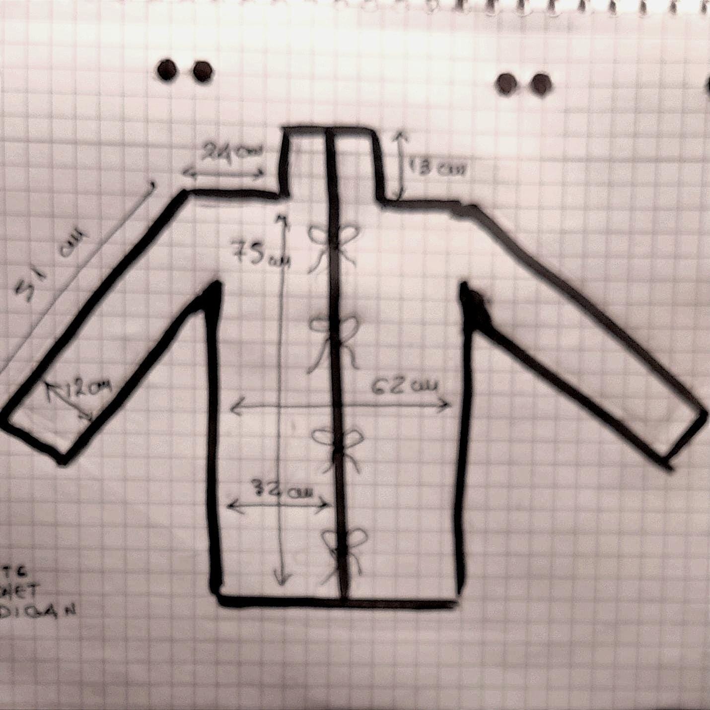 Oversized Crochet Cardigan with Flowers: Elegant White Wool Top for Women - StepToLight