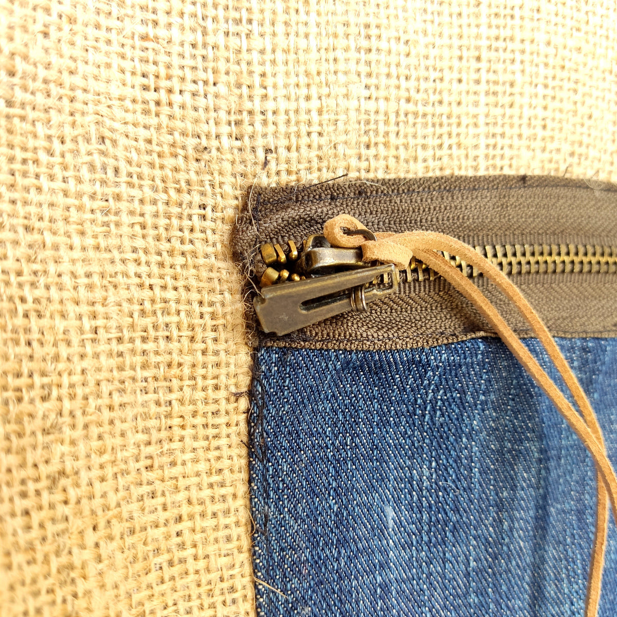 Reversible Tote Bag — Black Leopard & Boho Burlap | Large Handmade Bag | Limited Edition - StepToLight