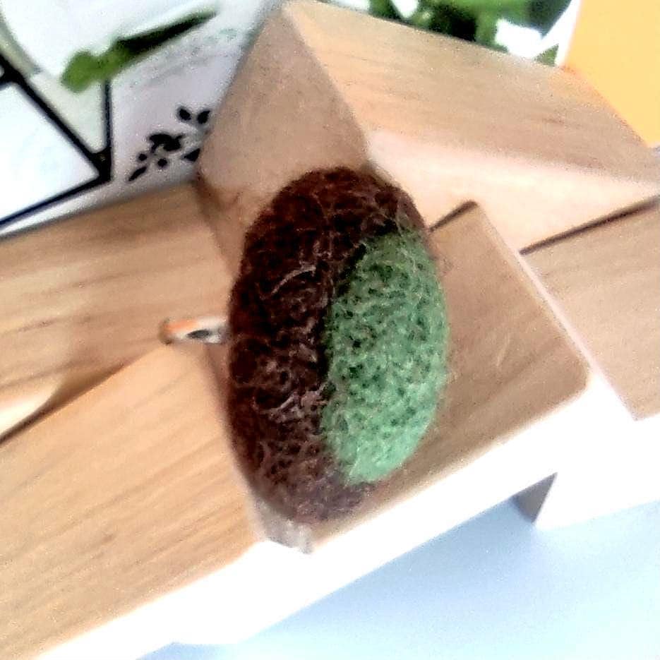 Statement Felt Ring Stack - Earthy Tones (Set of 3) - StepToLight